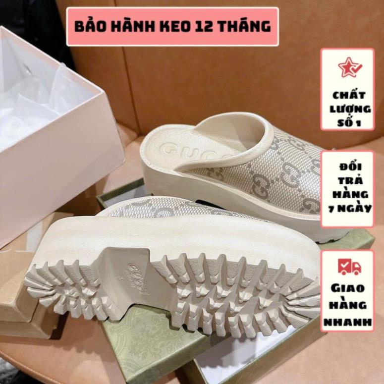 GIÀY SỤC NHỰA GC ĐẾ 7 PHÂN HÀNG QUẢNG CHÂU KÈM TÚI GIẤY SIÊU HOT