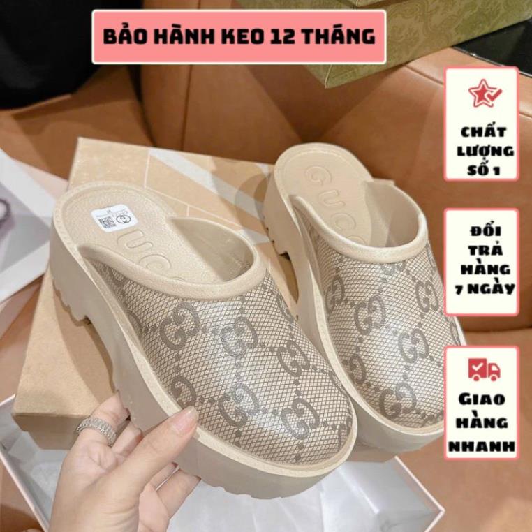 GIÀY SỤC NHỰA GC ĐẾ 7 PHÂN HÀNG QUẢNG CHÂU KÈM TÚI GIẤY SIÊU HOT