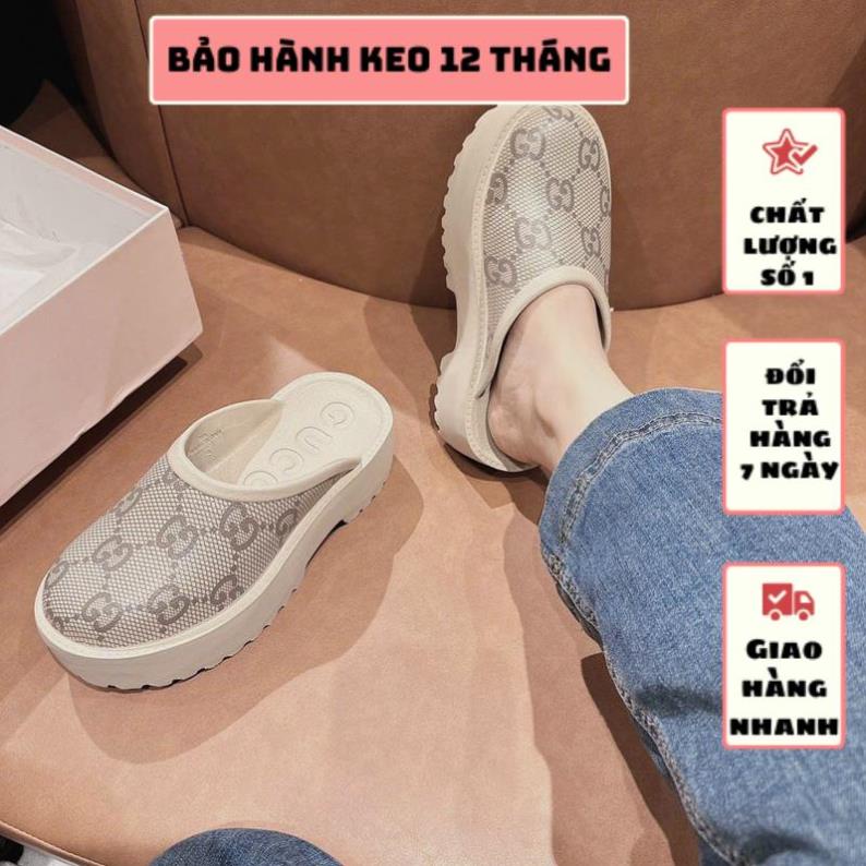 GIÀY SỤC NHỰA GC ĐẾ 7 PHÂN HÀNG QUẢNG CHÂU KÈM TÚI GIẤY SIÊU HOT