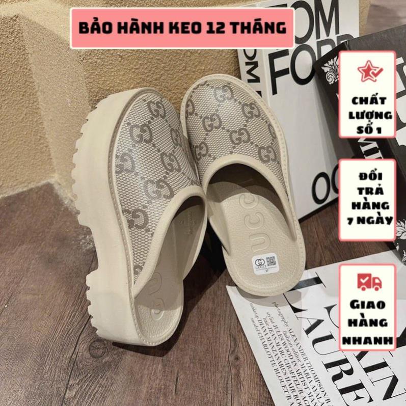 GIÀY SỤC NHỰA GC ĐẾ 7 PHÂN HÀNG QUẢNG CHÂU KÈM TÚI GIẤY SIÊU HOT