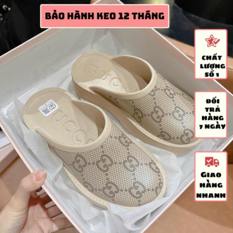 GIÀY SỤC NHỰA GC ĐẾ 7 PHÂN HÀNG QUẢNG CHÂU KÈM TÚI GIẤY SIÊU HOT