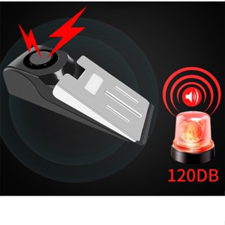 Thiết bị chặn cửa báo động chống trộm chuông kêu to PTLUXURY Thiết bị chống trộm chặn cửa cho gia đình