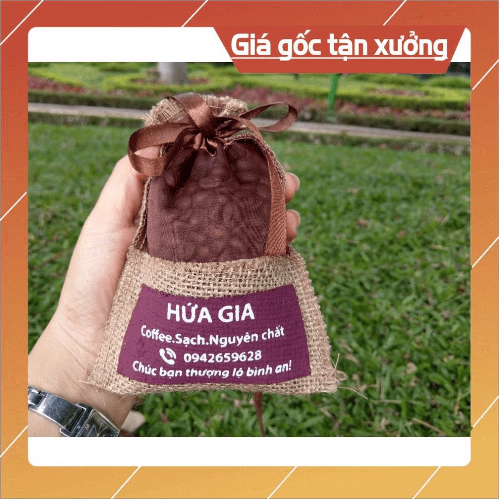 SALE2023 Túi Thơm Cà Phê Treo Xe ô tô khử mùi chuyên dụng