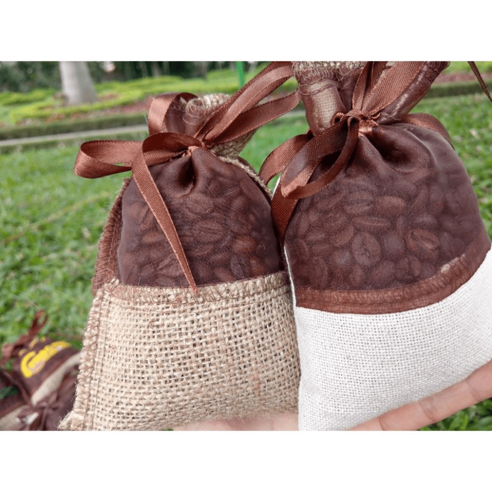 SALE2023 Túi Thơm Cà Phê Treo Xe ô tô khử mùi chuyên dụng