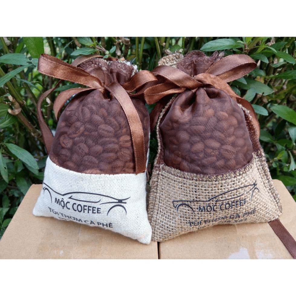 SALE2023 Túi Thơm Cà Phê Treo Xe ô tô khử mùi chuyên dụng