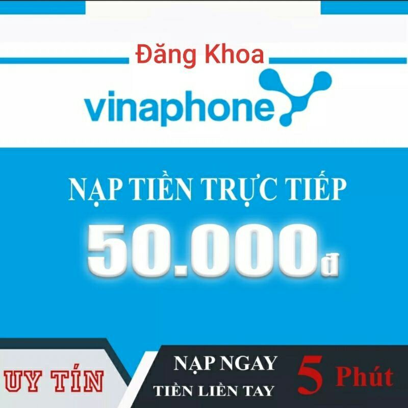 Nạp tiền Vinaphone nạp trực tiếp vào thuê bao