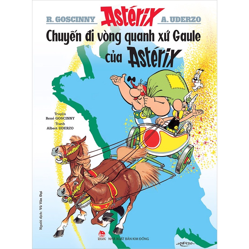 Sách Astérix - Chuyến đi vòng quanh xứ Gaule của Astérix