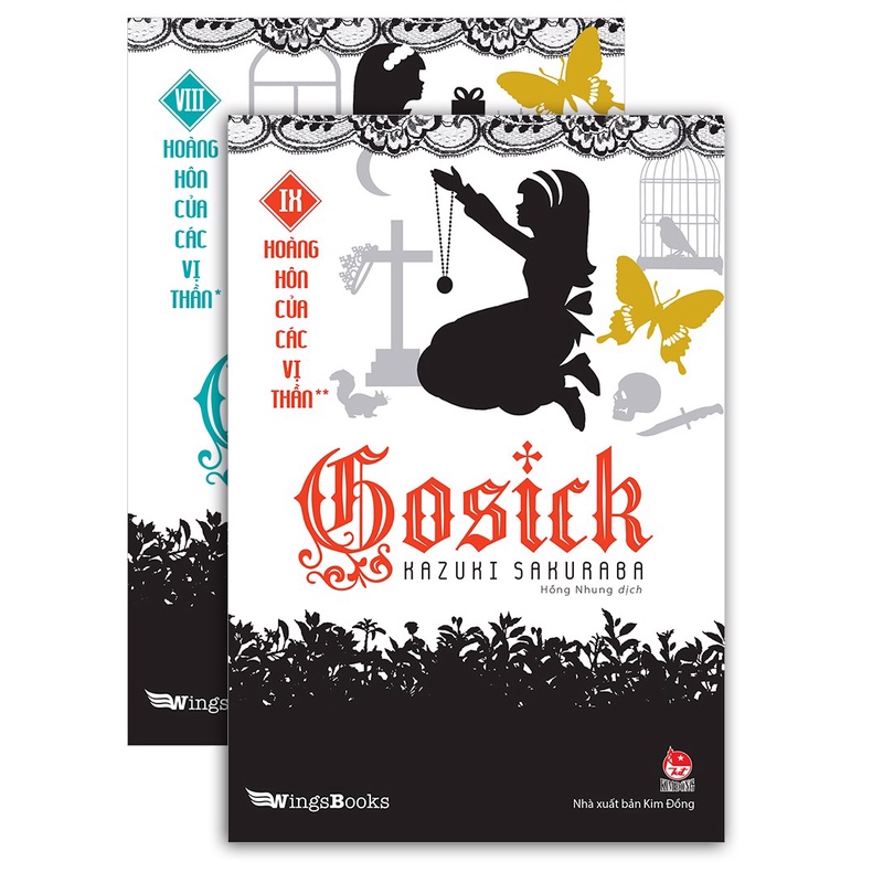 Sách Gosick - Tập 8+9 (Tặng 02 Bookmark + 01 Sticker)
