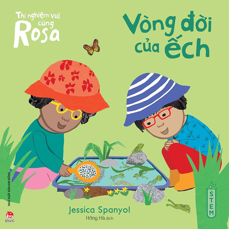 Sách Thí nghiệm vui cùng Rosa - Vòng đời của ếch