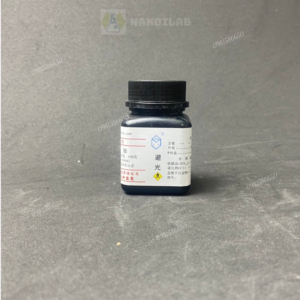 Hoá chất Bạc nitrat, Silver Nitrate, AgNO3 - Trung quốc