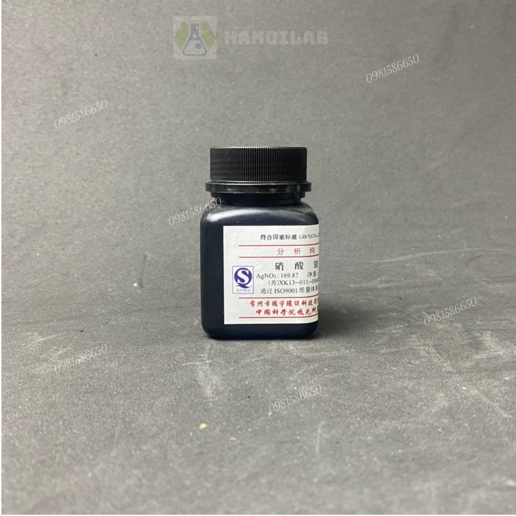 Hoá chất Bạc nitrat, Silver Nitrate, AgNO3 - Trung quốc