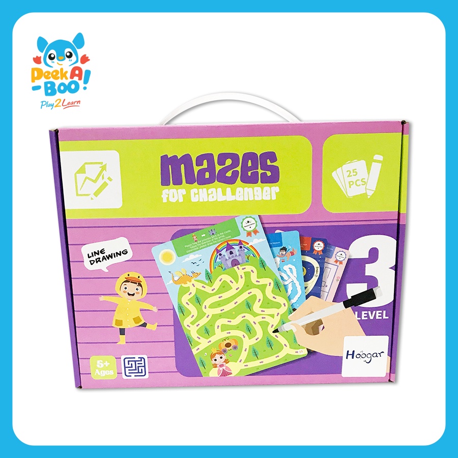 Đồ Chơi Thử Thách Vượt Mê Cung-Cấp Độ 3 PEEK A BOO PAB042-3