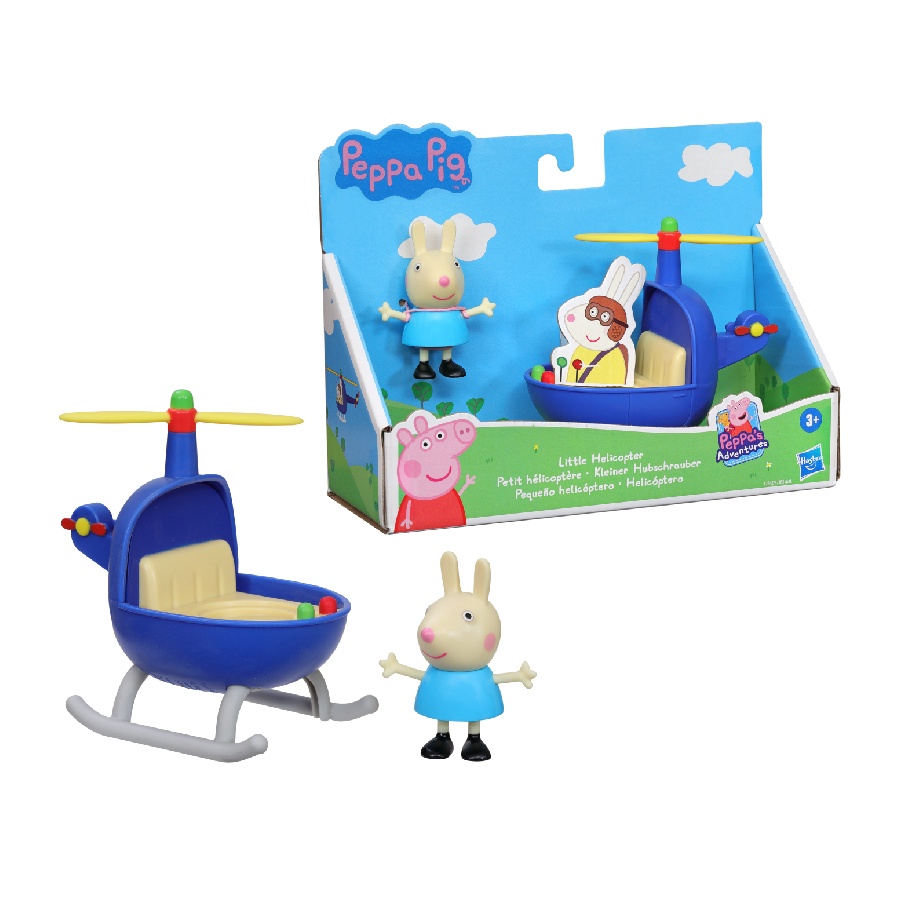 Đồ Chơi Pep George Và Trực Thăng Phản Lực Hasbro Peppa Pig F2185 HASBRO PEPPA PIG F2742/F2185
