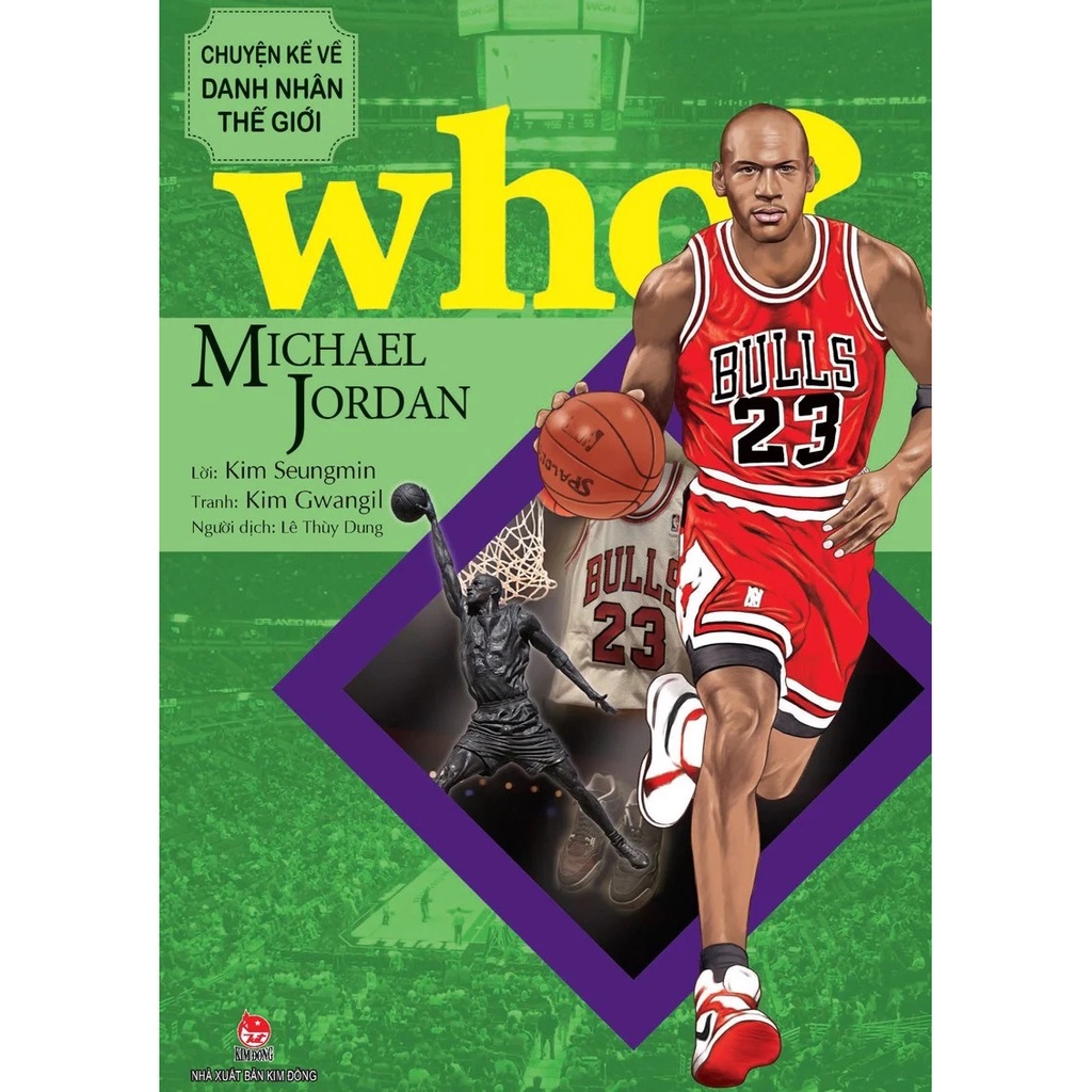 Sách - Chuyện kể về danh nhân thế giới - Who? Michael Jordan