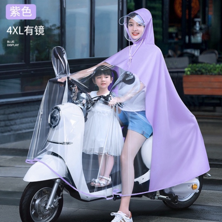 Áo Mưa Xe Máy Trong Suốt Phía Trước Hàng Nội Địa Trung - Áo Mưa Đi Xe Máy Trong Suốt Hàng Nội Địa Trung Cao Cấp