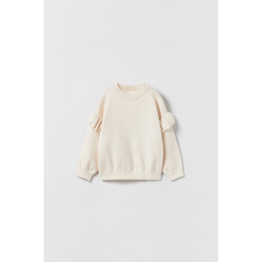 Áo len Zara vai rơi bèo 3 màu size 12m - 5y