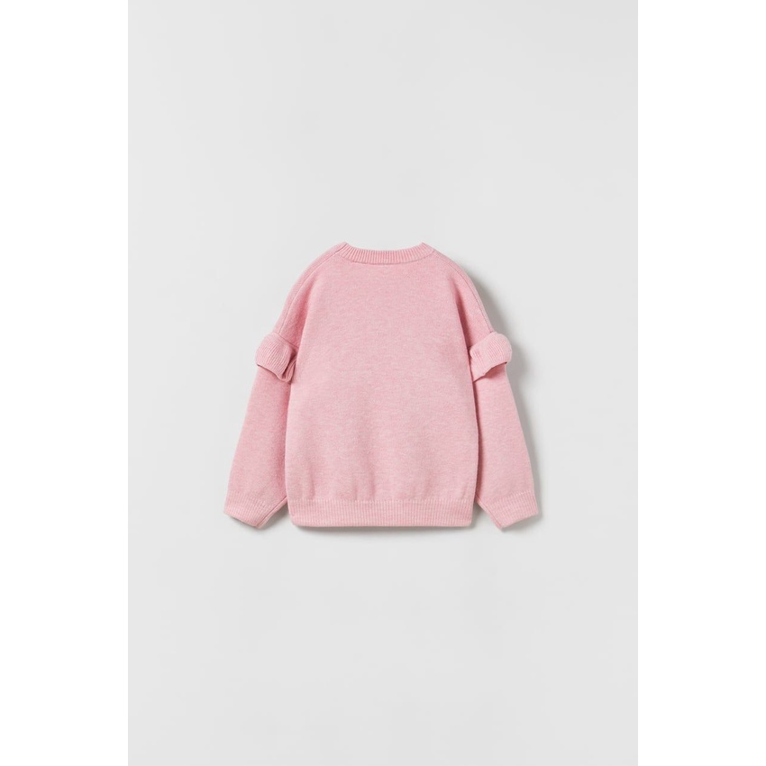 Áo len Zara vai rơi bèo 3 màu size 12m - 5y