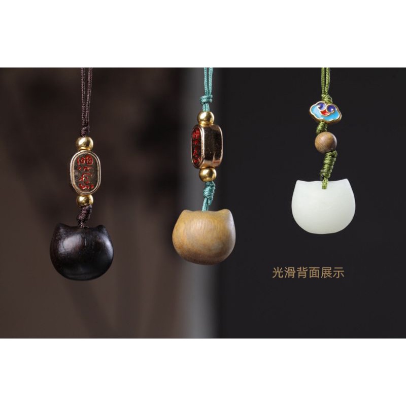 Móc Khóa Phong Thủy Mèo Cầu May Mắn