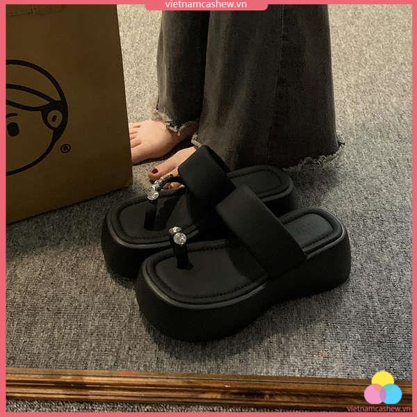 Dép Sandal Đế Dày Thời Trang Mùa Hè Phong Cách Mới