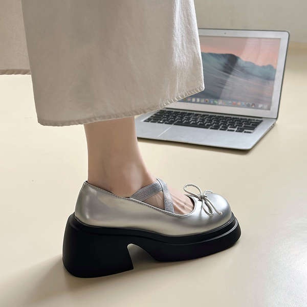 Dép Quai Ngang Đế Dày Thời Trang Mùa Hè Phong Cách Mới