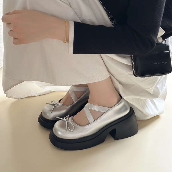 Dép Quai Ngang Đế Dày Thời Trang Mùa Hè Phong Cách Mới