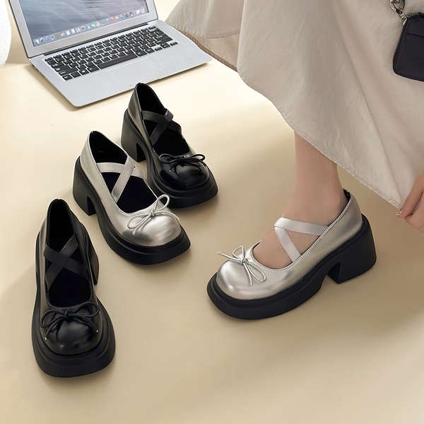 Dép Quai Ngang Đế Dày Thời Trang Mùa Hè Phong Cách Mới