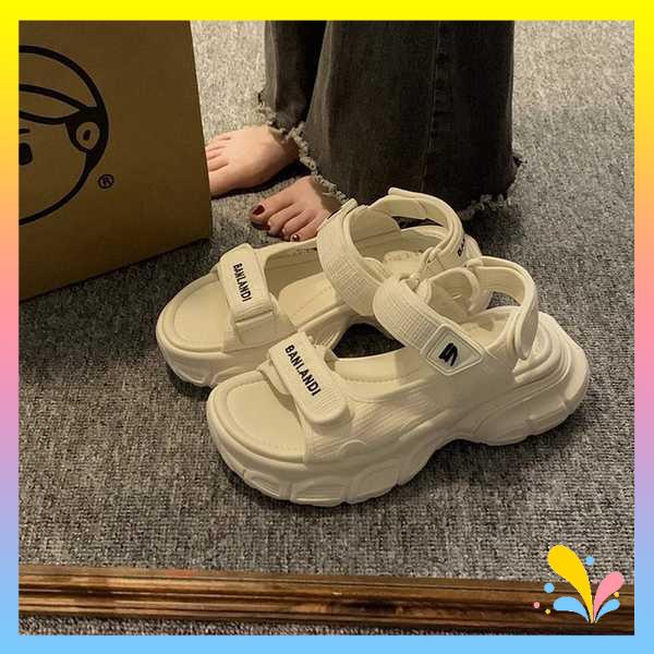 Giày Sandal Đế Dày Thời Trang Mùa Hè Dành Cho Nữ