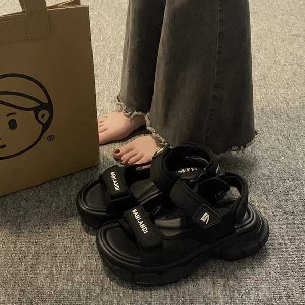 Giày Sandal Đế Dày Thời Trang Mùa Hè Dành Cho Nữ