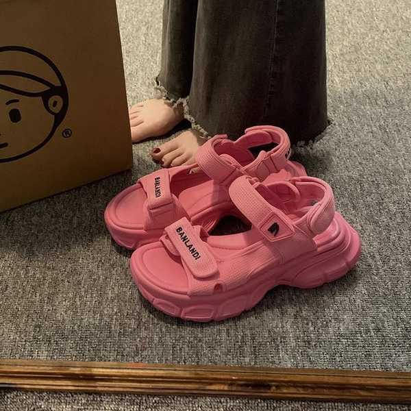 Giày Sandal Đế Dày Thời Trang Mùa Hè Dành Cho Nữ