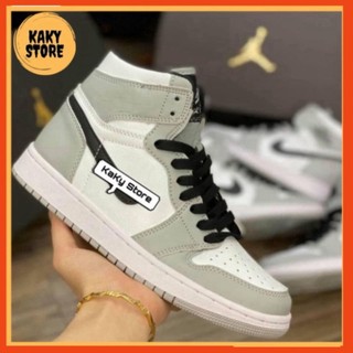 Giày nam cổ cao đế trong nam nữ màu xám bản cao cấ Xmenshop2