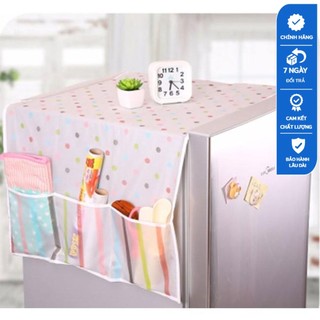 Bạt phủ tủ lạnh kèm túi 2 bên tiện ích
