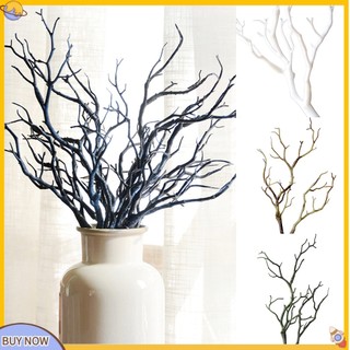 <uStuttg> 1 Cành Cây Khô Nhân Tạo 35cm Trang Trí Nhà Cửa