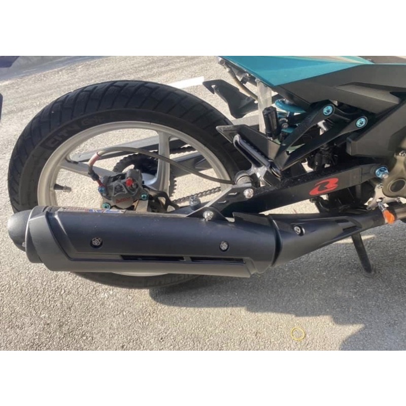 Combo che ốp pô + Đít pô Ex 150/Exciter 150