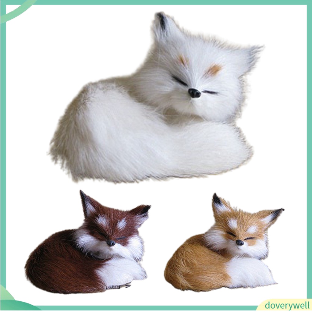 Thú nhồi bông hình con cáo bằng nhựa mềm