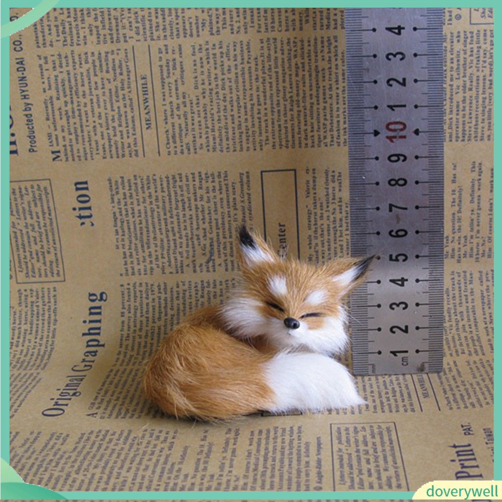 Thú nhồi bông hình con cáo bằng nhựa mềm