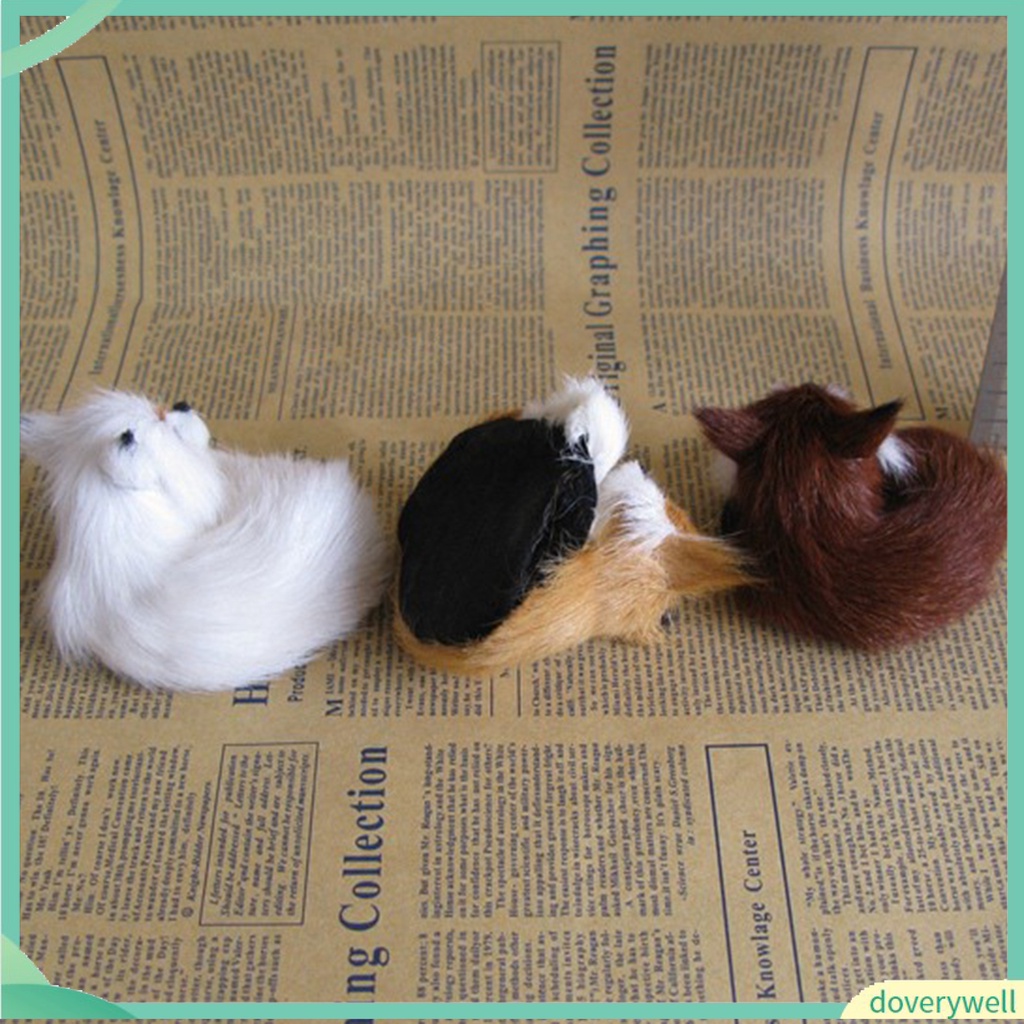 Thú nhồi bông hình con cáo bằng nhựa mềm