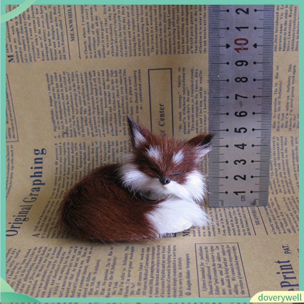 Thú nhồi bông hình con cáo bằng nhựa mềm