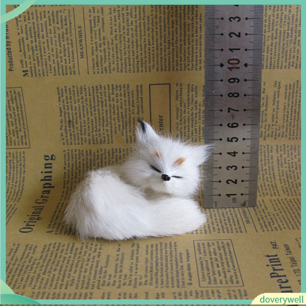 Thú nhồi bông hình con cáo bằng nhựa mềm