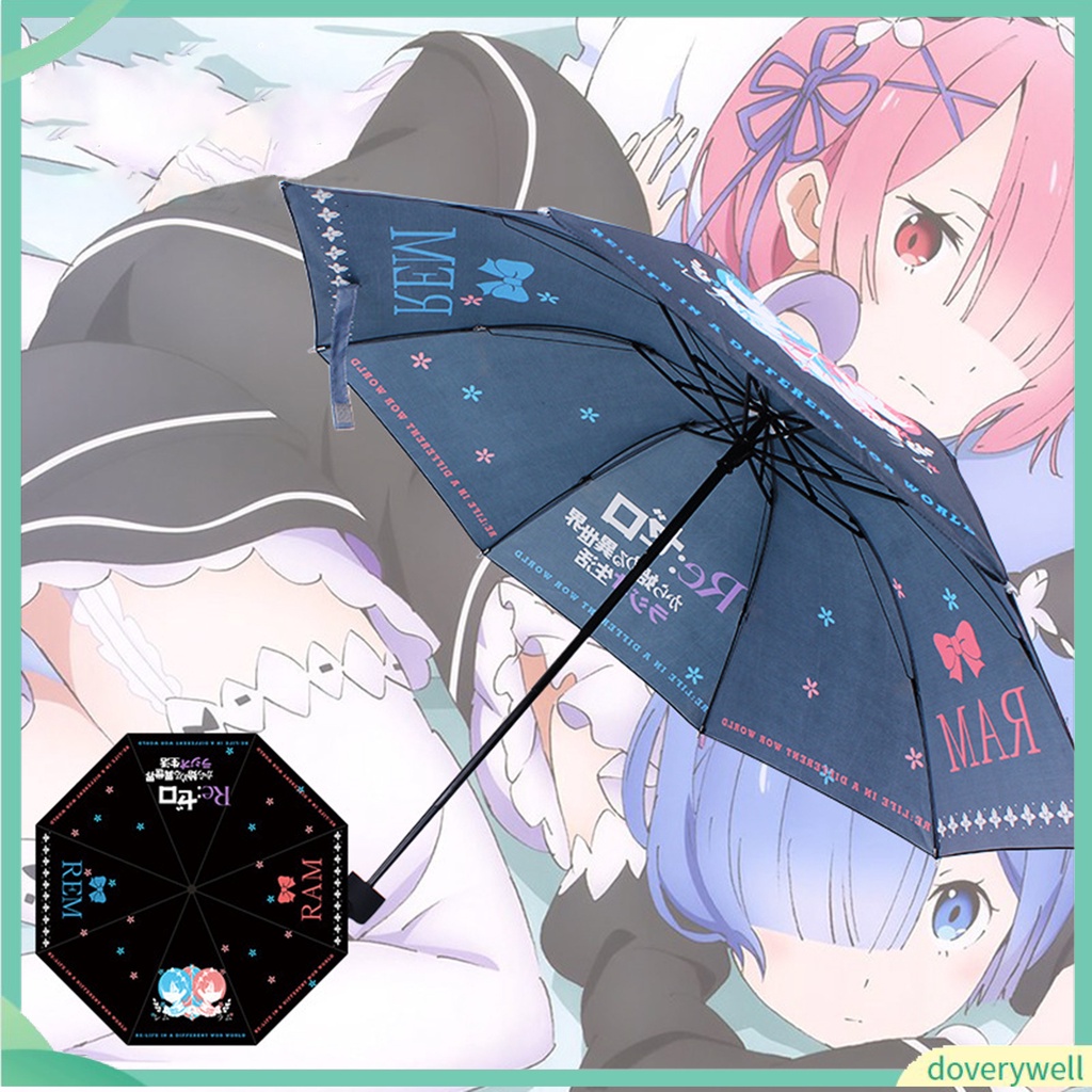 Dove Dù Gấp Gọn In Hình Nhân Vật Hoạt Hình Anime