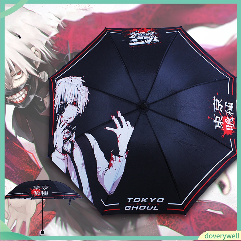 Dove Dù Gấp Gọn In Hình Nhân Vật Hoạt Hình Anime