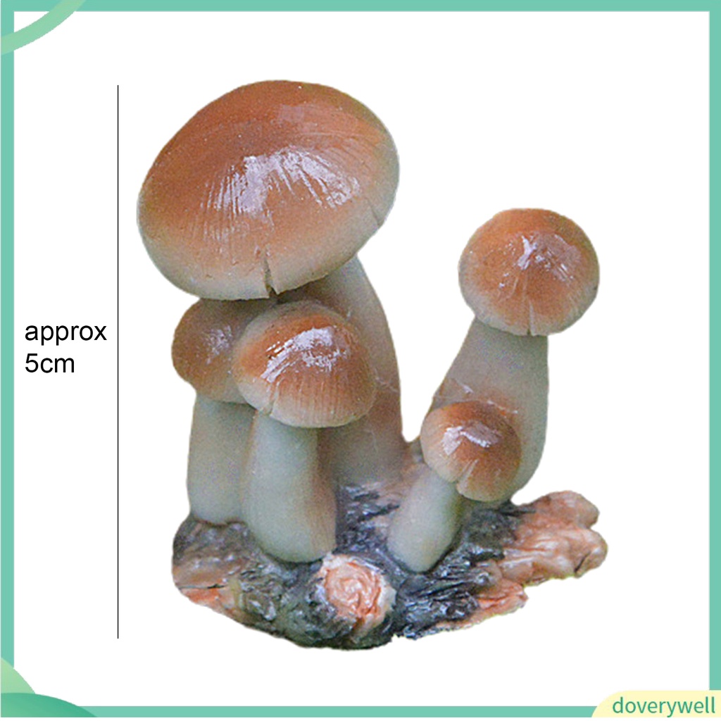 Mô Hình Cây Nấm Bằng Nhựa Resin Thân Thiện Với Môi Trường Trang Trí Nhà Cửa