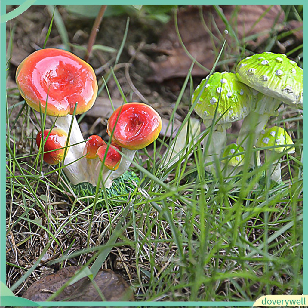 Mô Hình Cây Nấm Bằng Nhựa Resin Thân Thiện Với Môi Trường Trang Trí Nhà Cửa