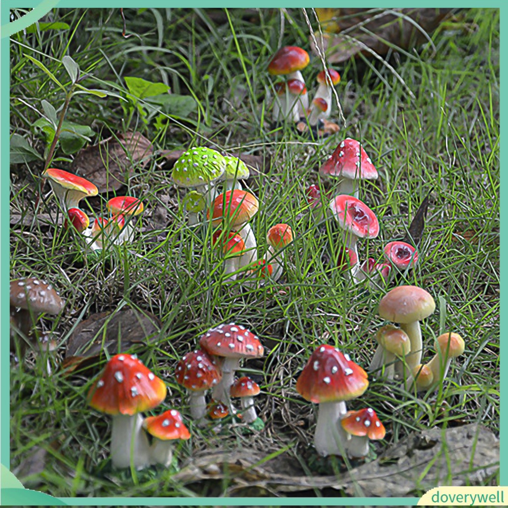 Mô Hình Cây Nấm Bằng Nhựa Resin Thân Thiện Với Môi Trường Trang Trí Nhà Cửa