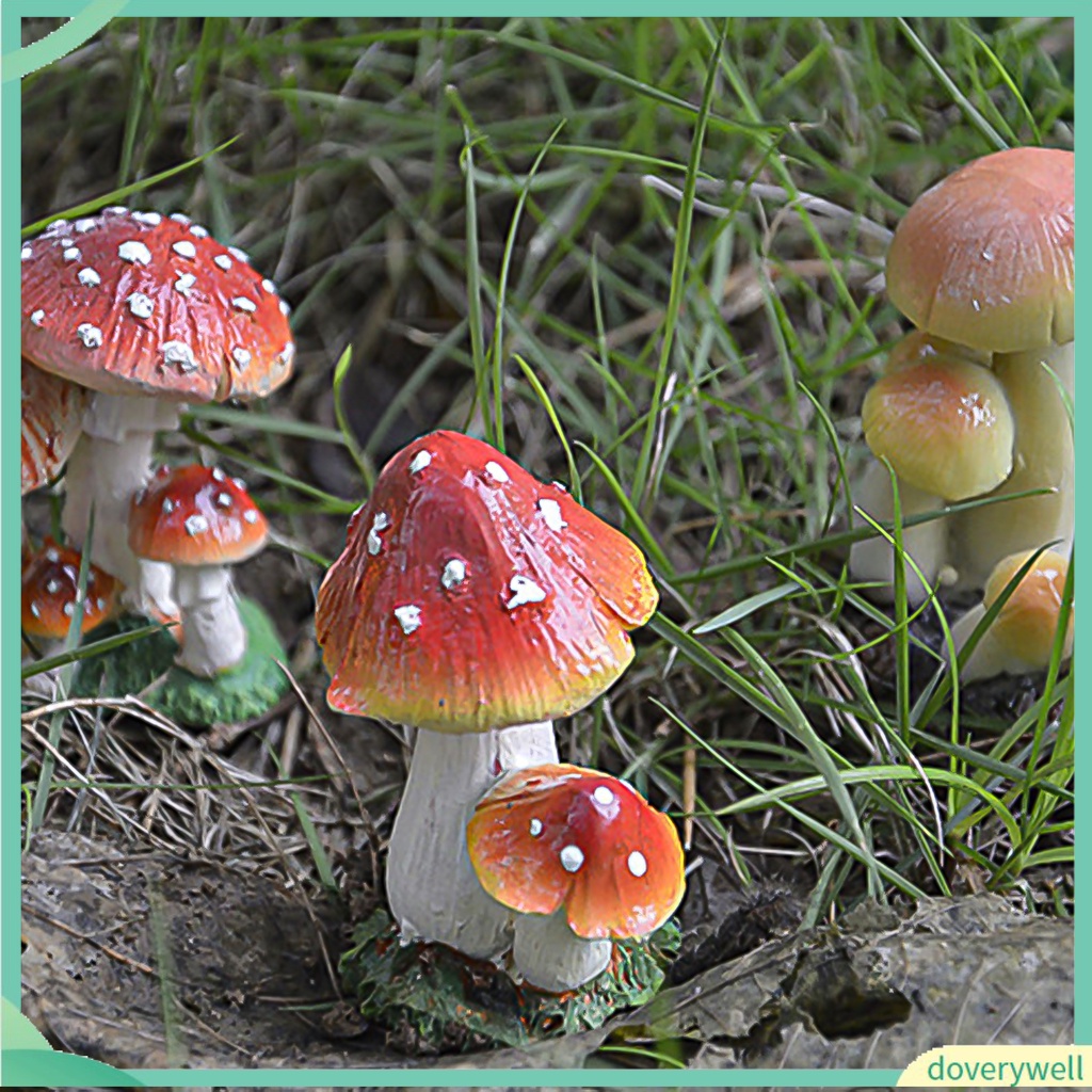 Mô Hình Cây Nấm Bằng Nhựa Resin Thân Thiện Với Môi Trường Trang Trí Nhà Cửa