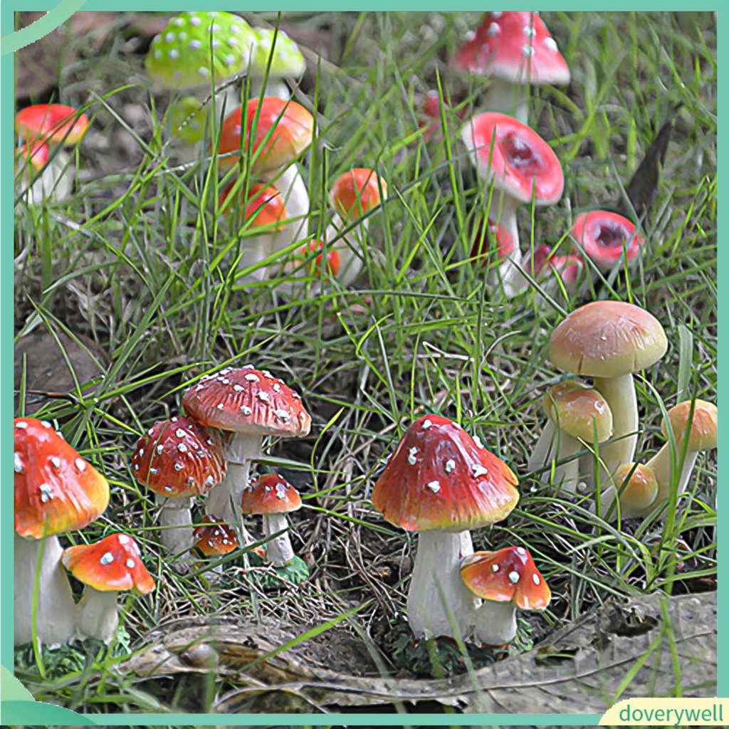 Mô Hình Cây Nấm Bằng Nhựa Resin Thân Thiện Với Môi Trường Trang Trí Nhà Cửa