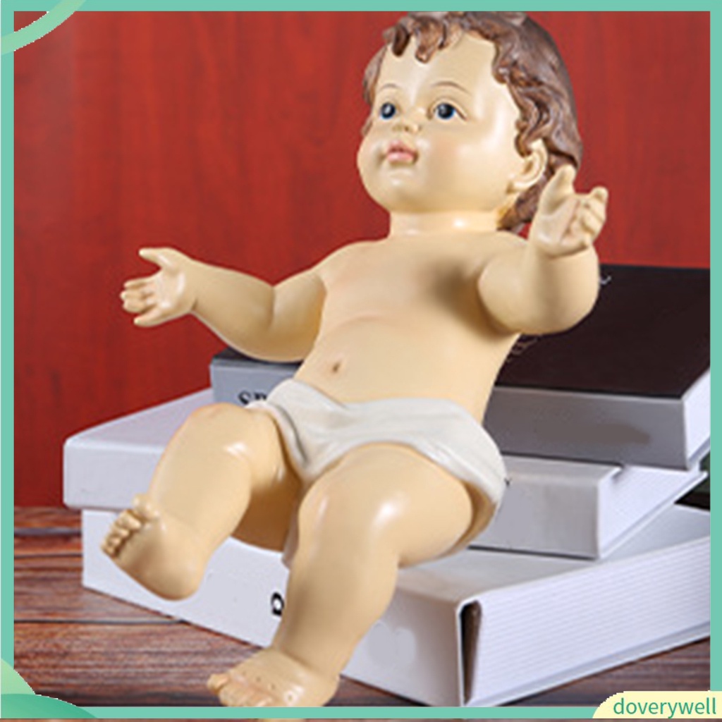 Tượng chúa jesus bằng nhựa resin dùng trang trí giáng sinh