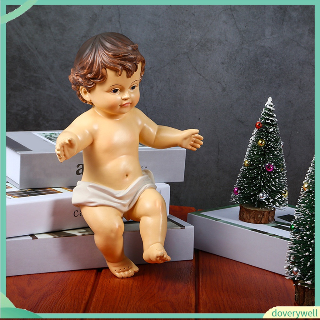 Tượng chúa jesus bằng nhựa resin dùng trang trí giáng sinh