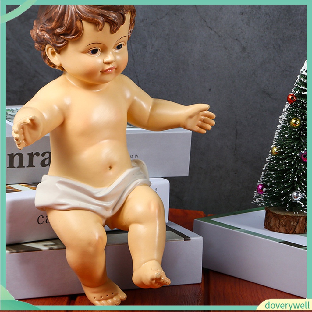 Tượng chúa jesus bằng nhựa resin dùng trang trí giáng sinh