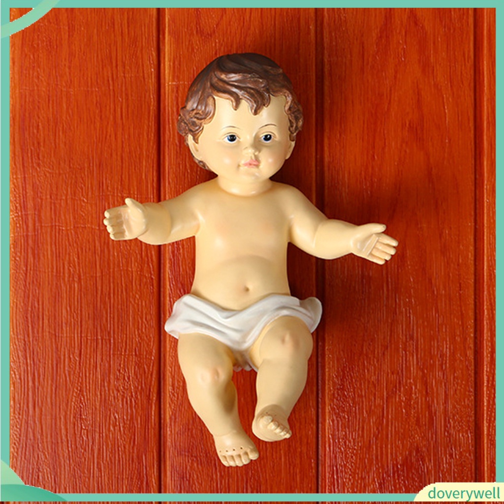 Tượng chúa jesus bằng nhựa resin dùng trang trí giáng sinh