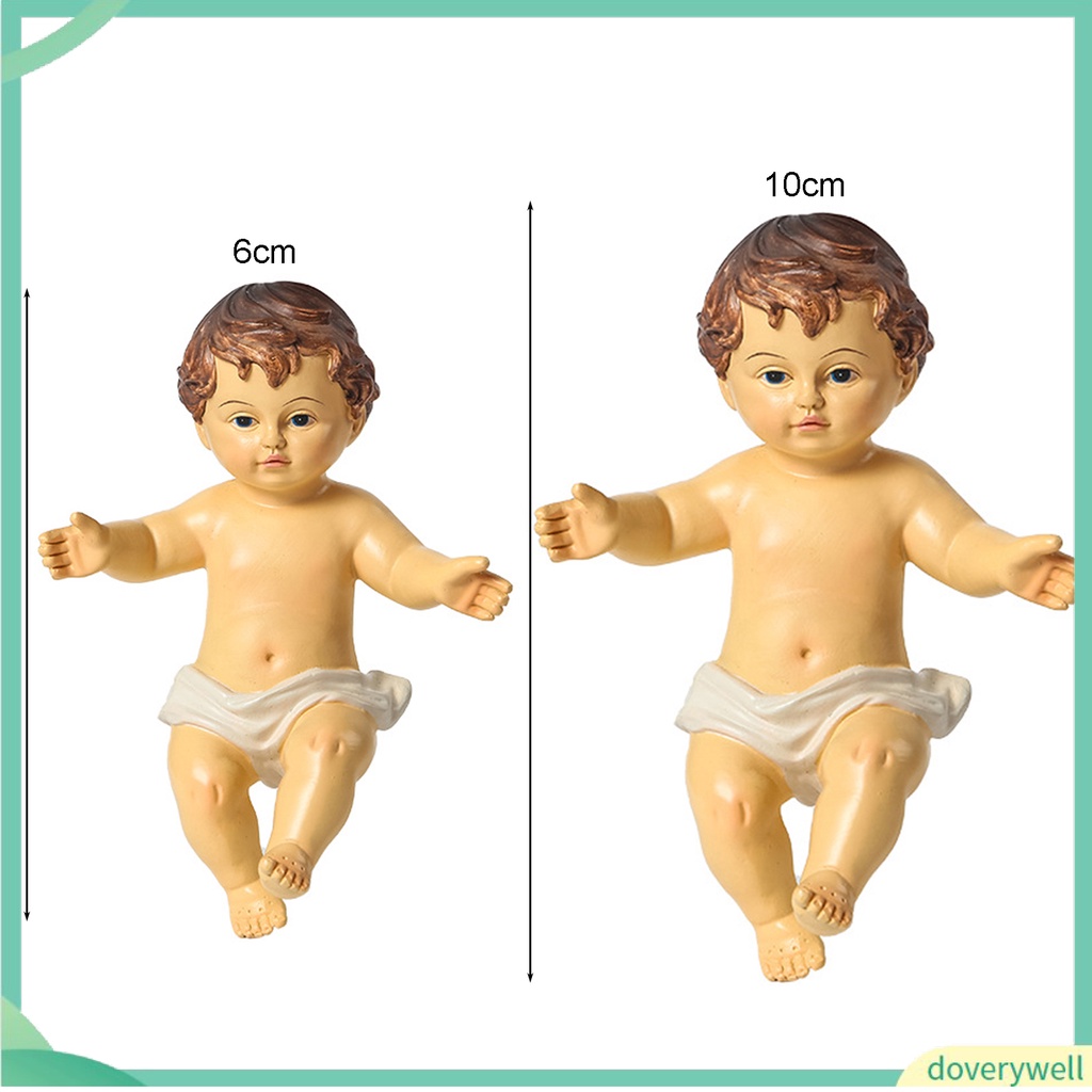 Tượng chúa jesus bằng nhựa resin dùng trang trí giáng sinh